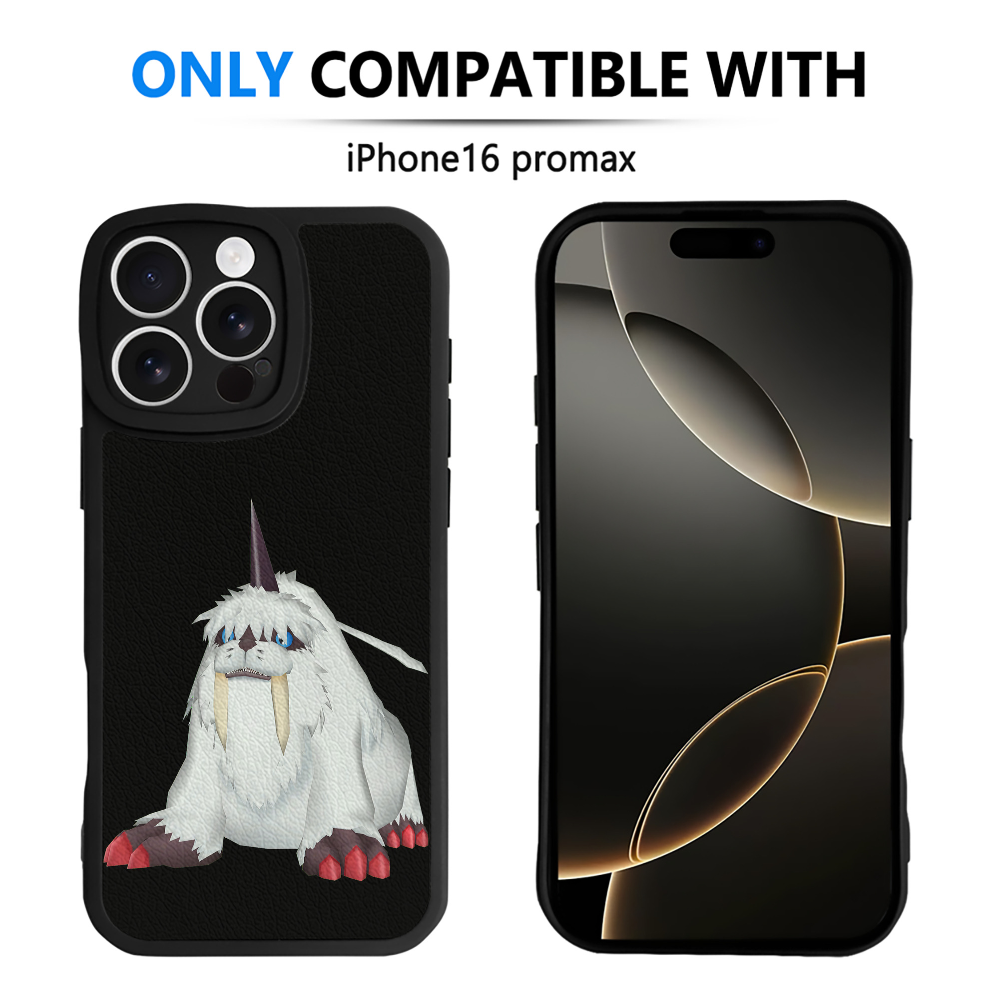 （画像用） Digimon デジタルモンスター/デジモン 【iPhone 16シリーズ対応】シリコンスマホケース（レザー調） 材質：シリコン